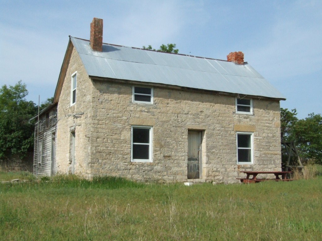 What Debler fondly refers to as "The Rock Place" is the site of the original homestead on Rocky Hill Ranch. 