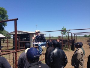 CAB Beef Cattle Specialist, Gary Fike, talks EPDs with the attendees.