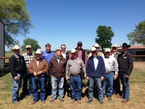 Members of the Texas Angus Association joined CAB staff in telling the ranching story.