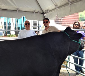 Chef Peter Vauthy, Red, The Steakhouse, says he likes having a connection with the people involved in putting the steaks on his table.