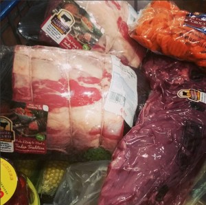 This is what my cart usually looks like.