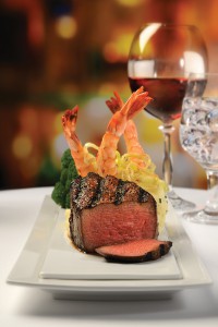 5145 Surf & Turf Filet & Prawns