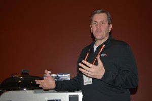 Kevin Kolman, Weber's "grill master"
