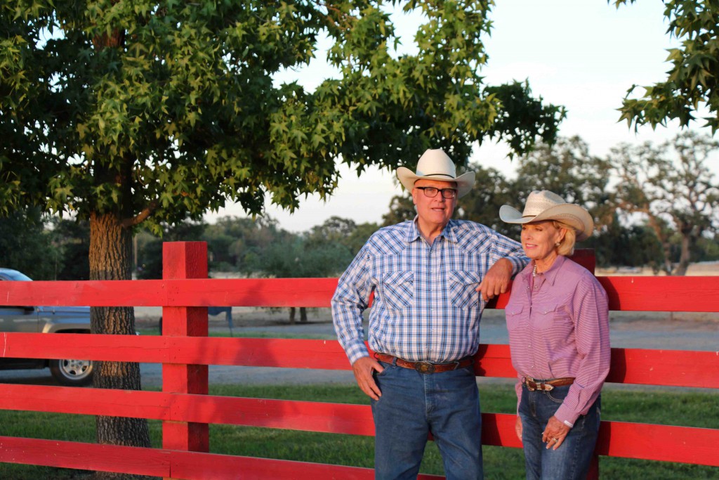 Mark and Abbie met at the California State Fair, both exhibitors in the open show.