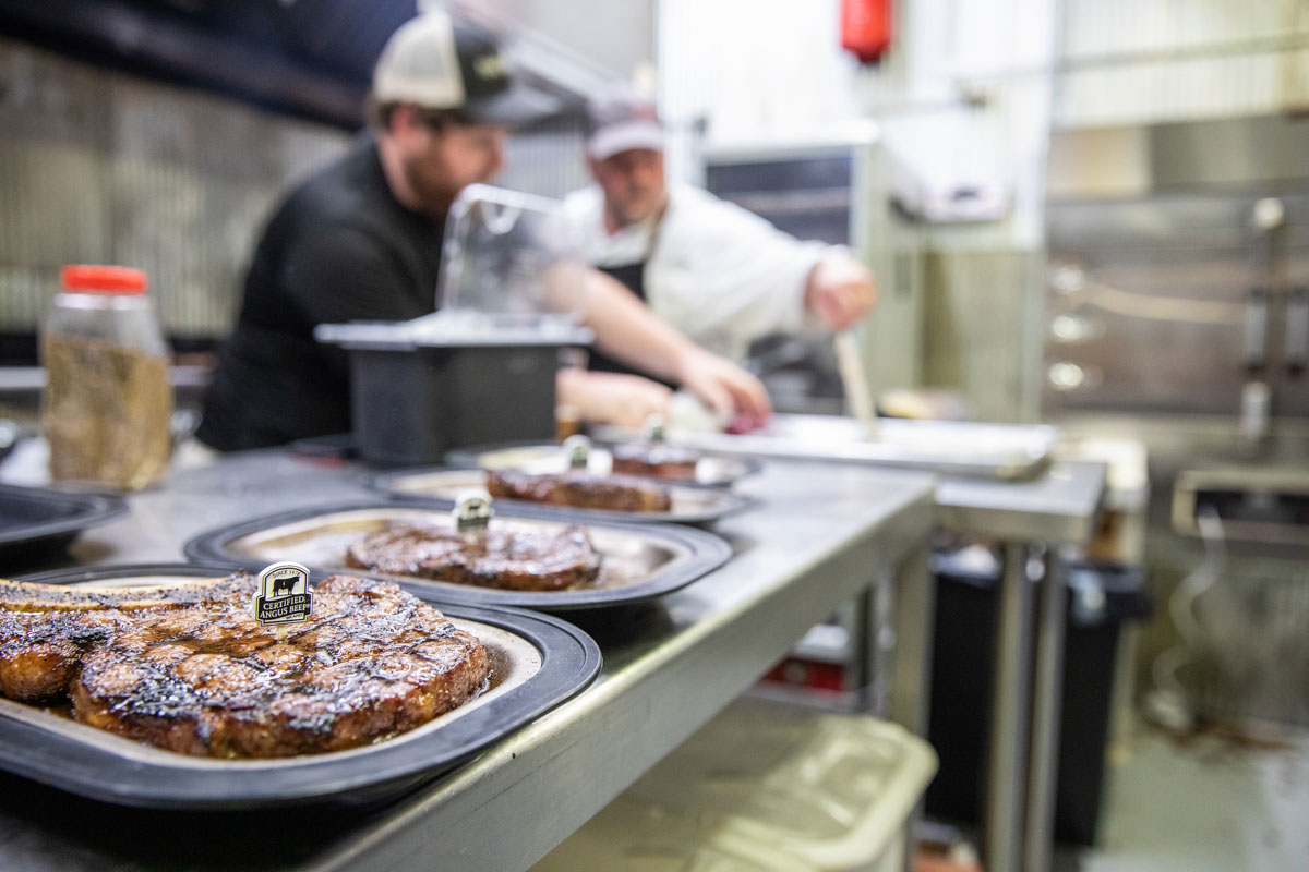 Hickory House steaks