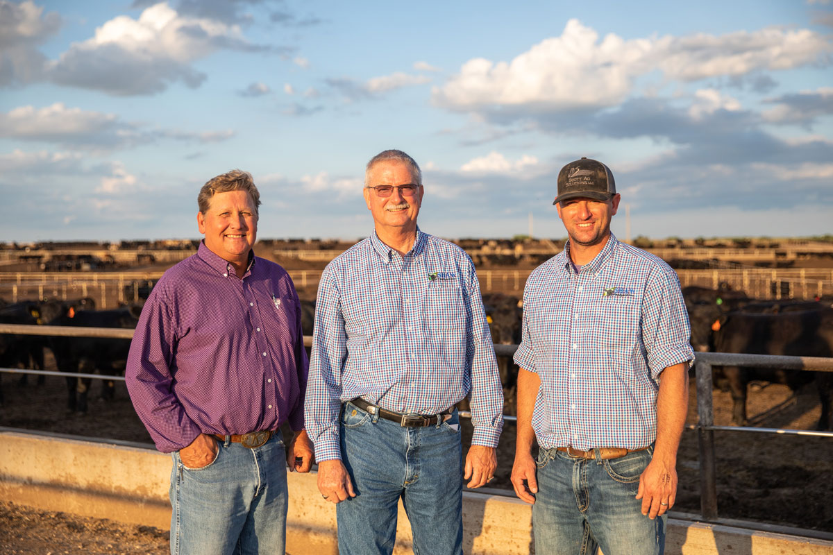 Kendall Hopp, Bill Shaw and Brett Shaw