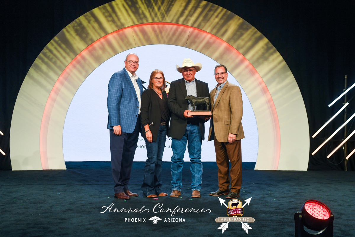 Larson Angus Ranch Earns CAB Seedstock Award