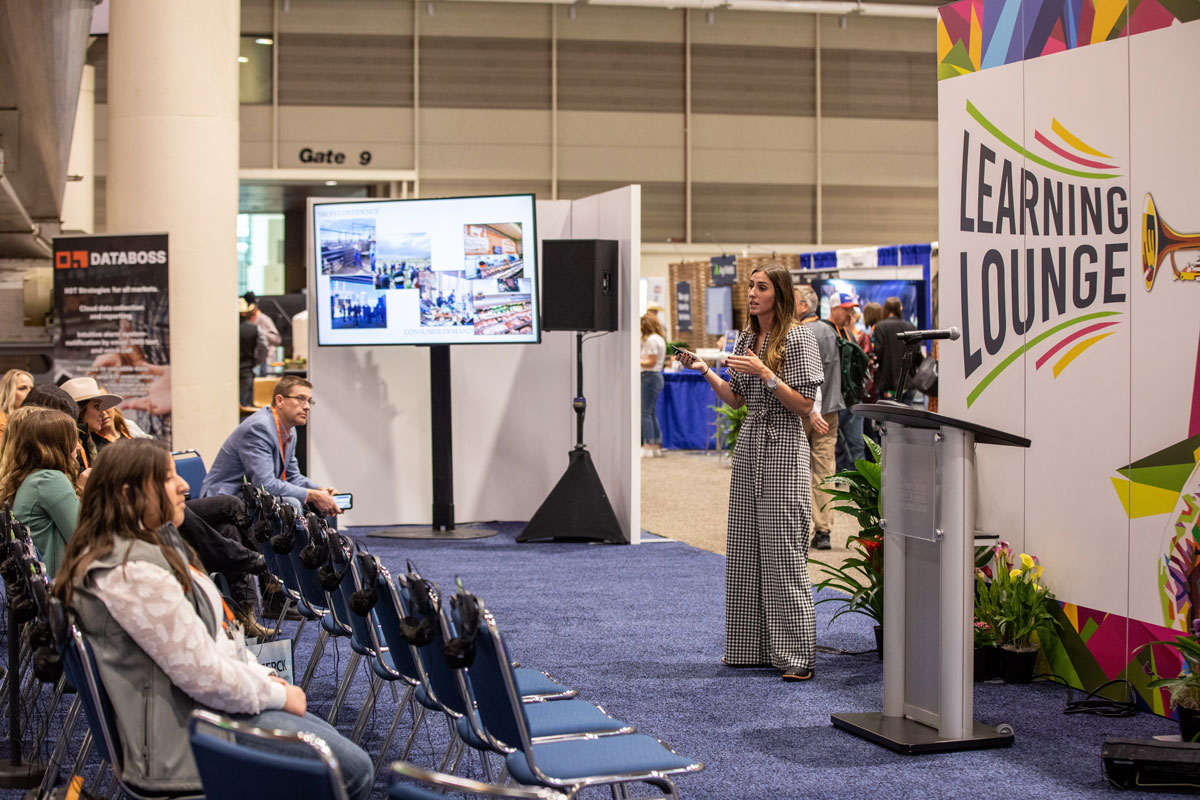 Kirsten Nickles presenting at NCBA Convention