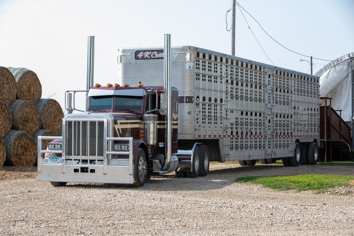 4K Cattle LLC semi truck