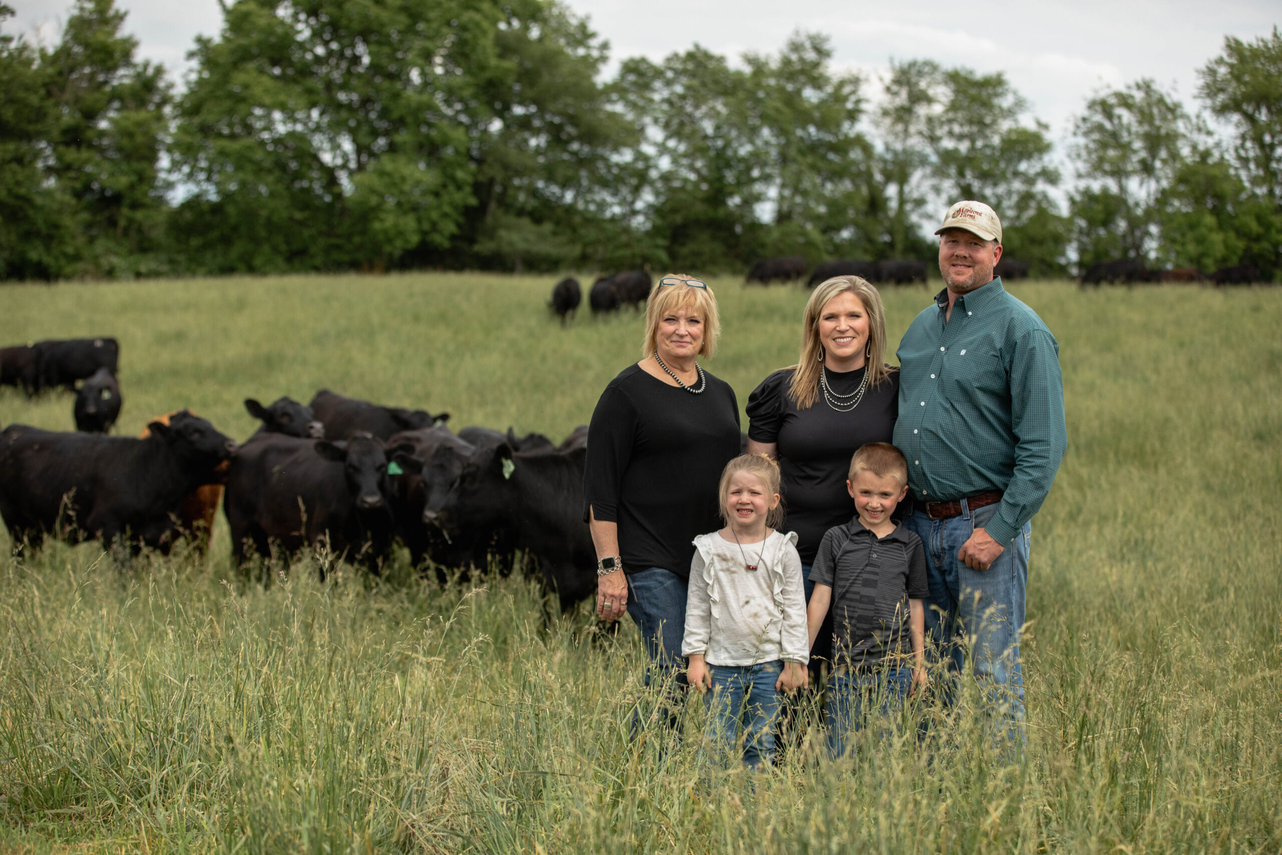 Joanie Grimes, Lindsey, Adam, Henley and Holden Hall