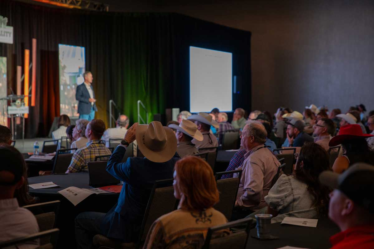 Pete Anderson said artificial intelligence and machine learning are coming to cattle feeding to help pick the optimal endpoint. 