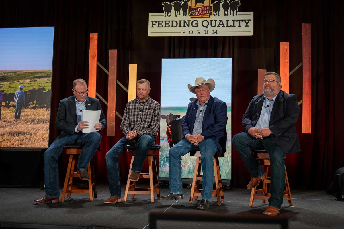 Mark McCully, Brian Walt, James Henderson and Mark Sorensen talked about what it will take to grow the U.S. beef cow herd.
