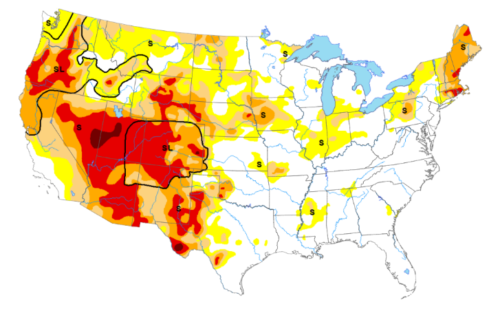 2020 fall drought