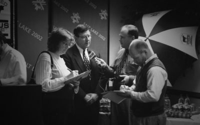 An Olympic throwback